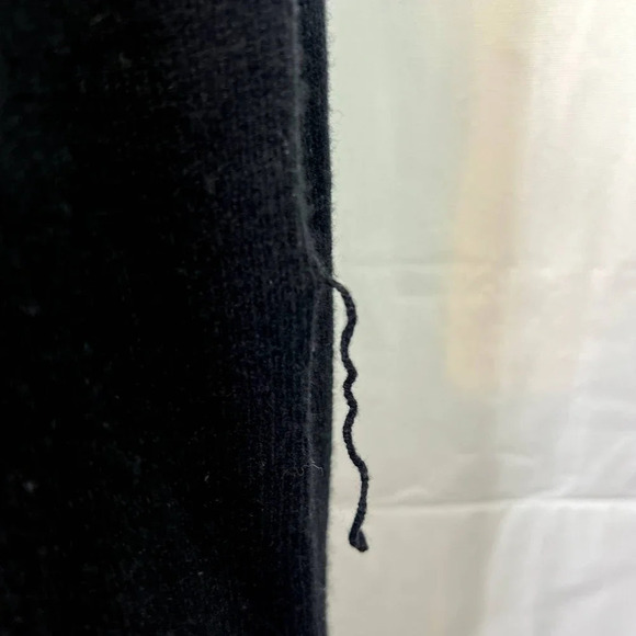 BCBGMaxazria NWT‎ 100% Lambswool Black Two Pocket Tunic Small - Picture 11 of 13